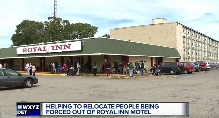 Royal Inn (Baymont, American Inn) - Screencap Of Channel 7 Report On Closing